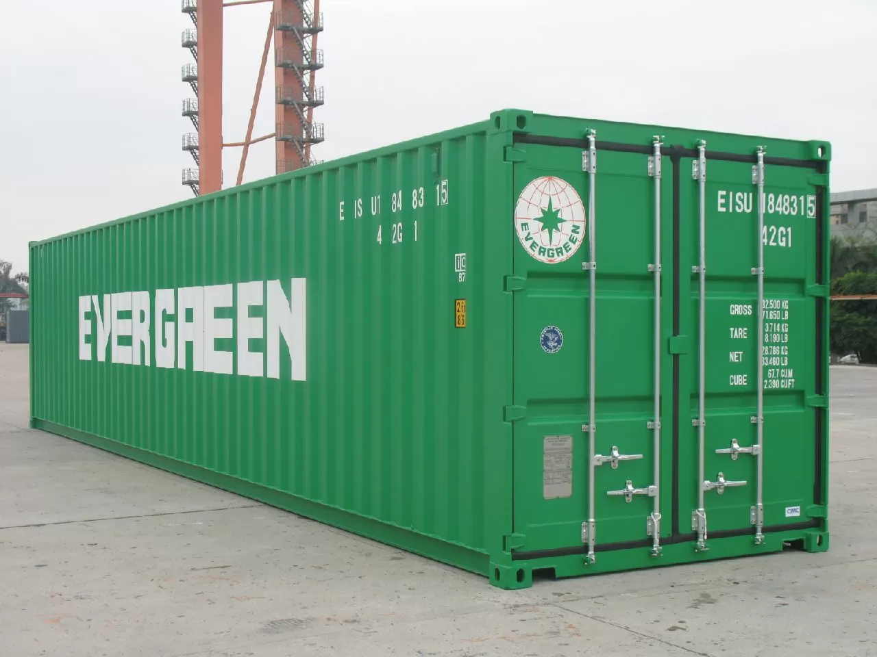 Container khô 40 feet DC