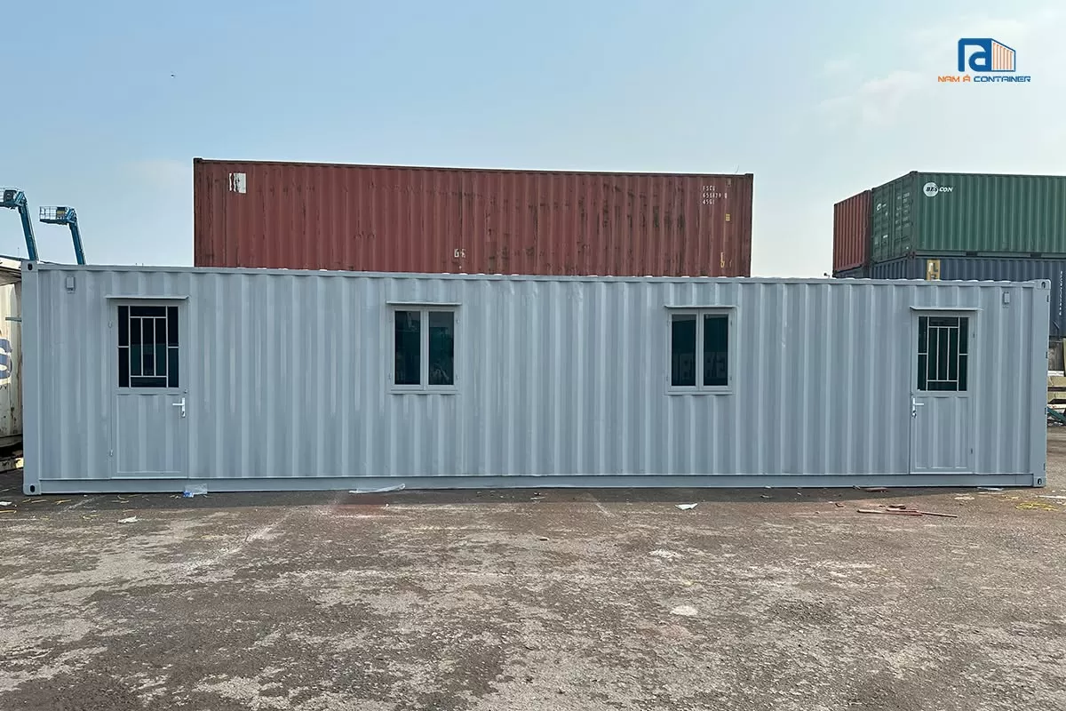 Container văn phòng 40 feet cho ban chỉ huy công trường
