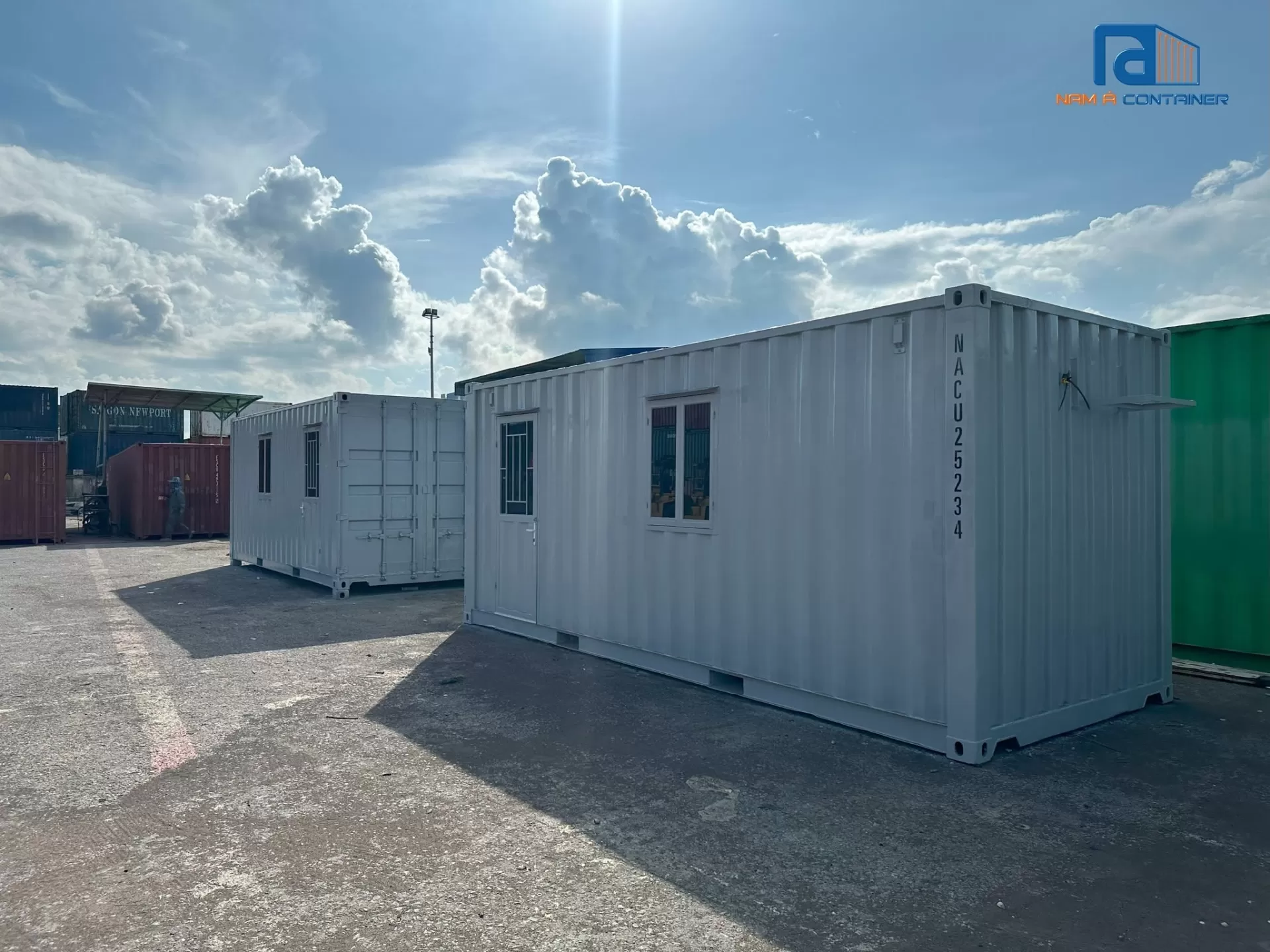 container văn ph&ograve;ng cơ bản c&oacute; sẵn thi c&ocirc;ng nhanh Hải Ph&ograve;ng