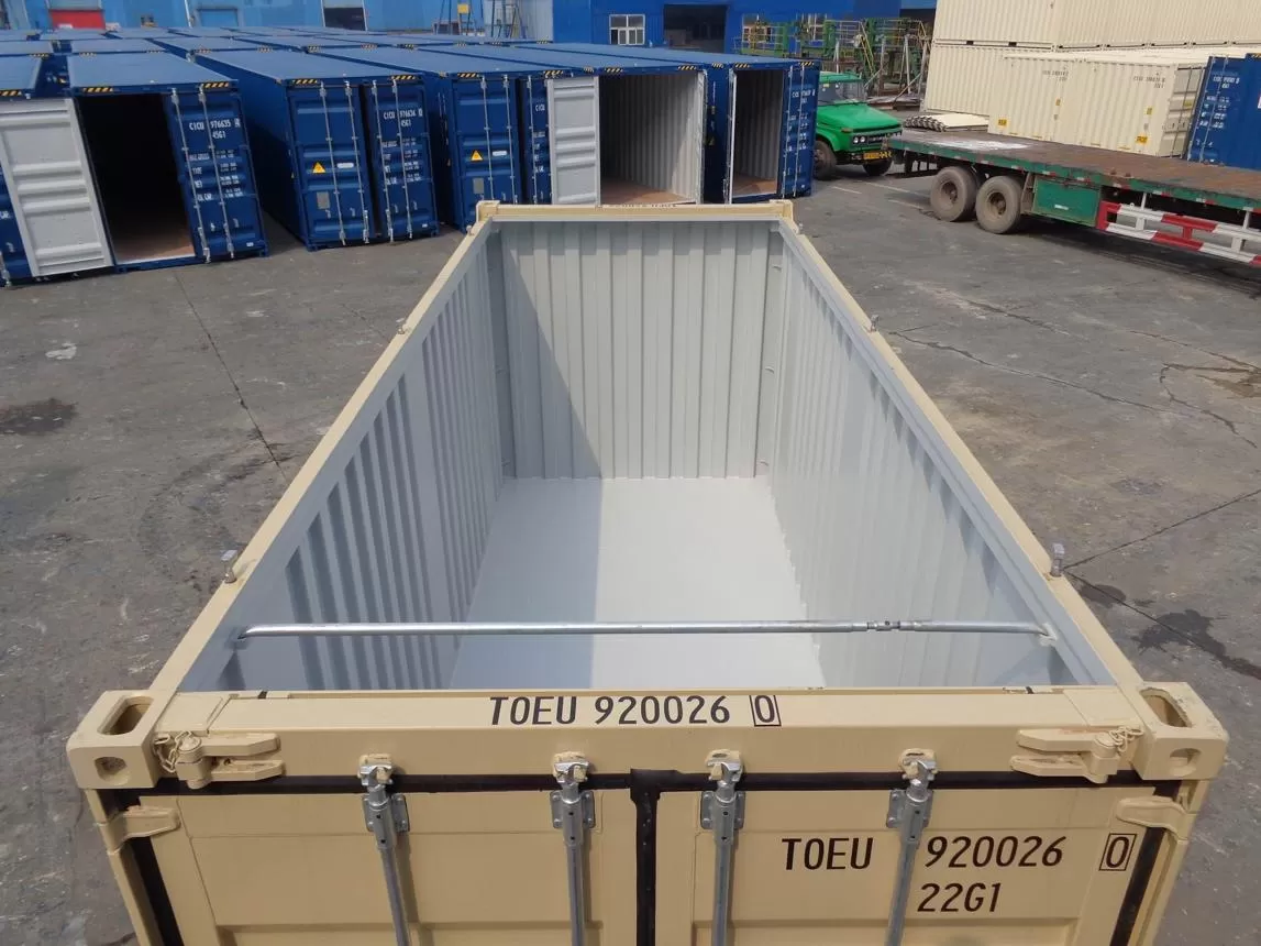 Container Open Top 20 feet phục vụ vận chuyển hàng hóa