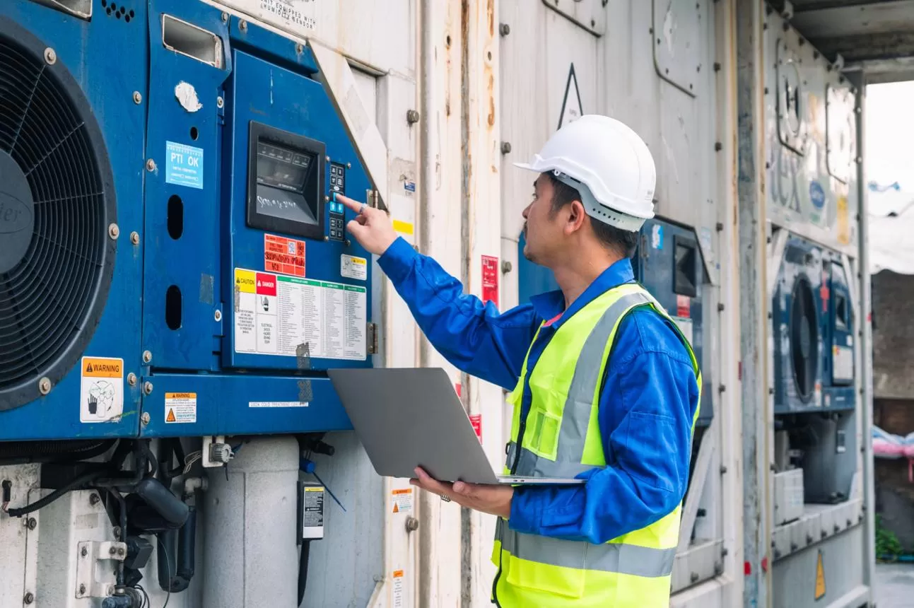 Lưu ý khi sử dụng container lạnh