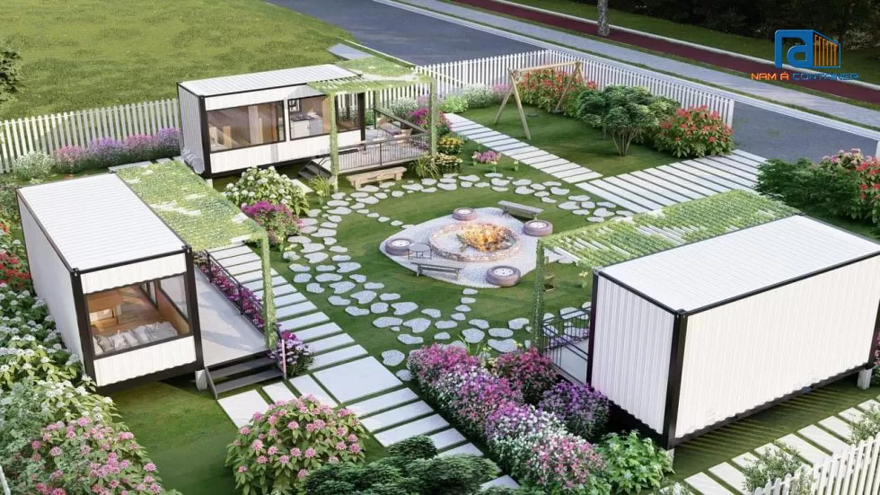 Mô hình Homestay container linh hoạt và hiệu quả