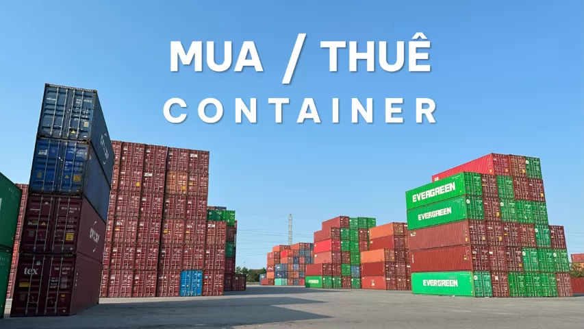 NÊN MUA HAY NÊN THUÊ CONTAINER